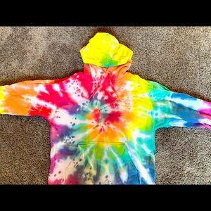 Ivory Ella Tie Die Hoodie